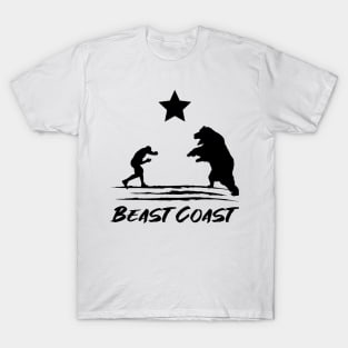 Beast Coast California Republic Bear T-Shirt